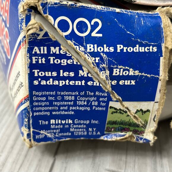Vintage 1988 Ritvik Mega-Bloks 9002 Learning Cubes Alphabet - Picture 11 of 11